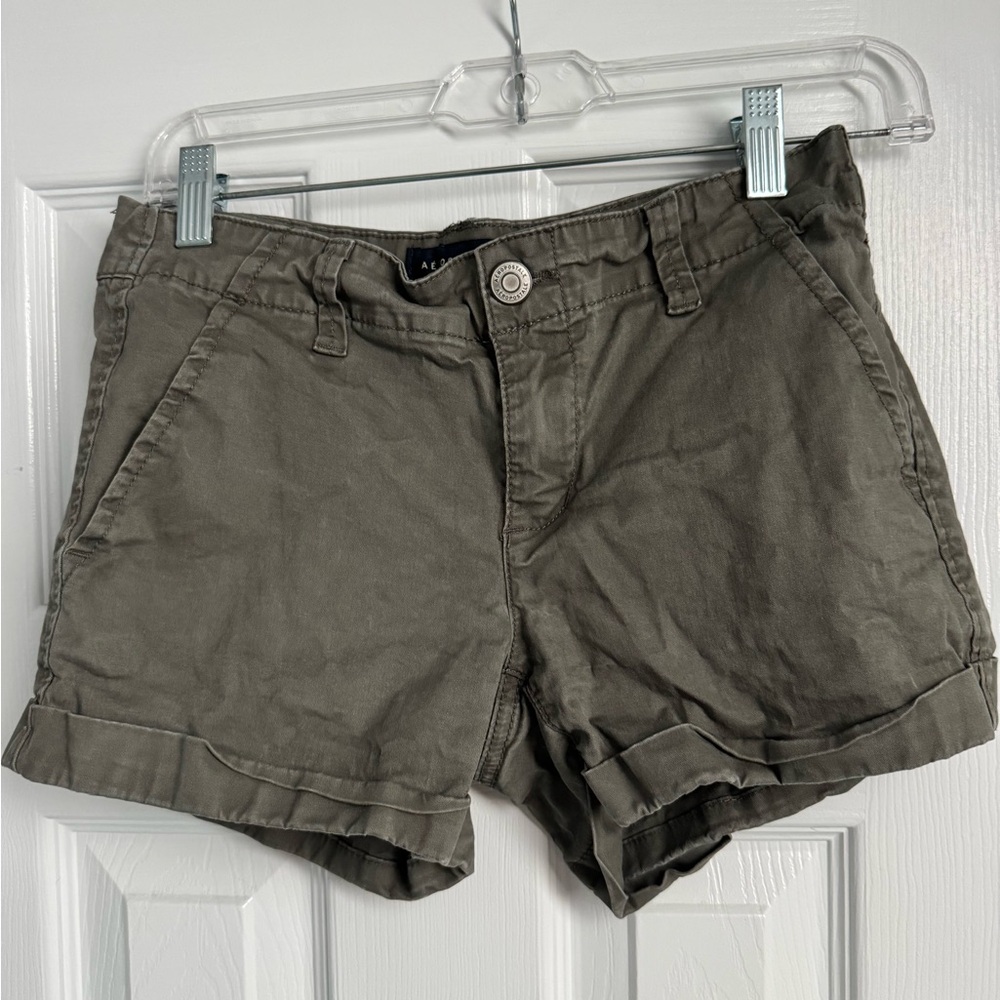 Aeropostale green shorts